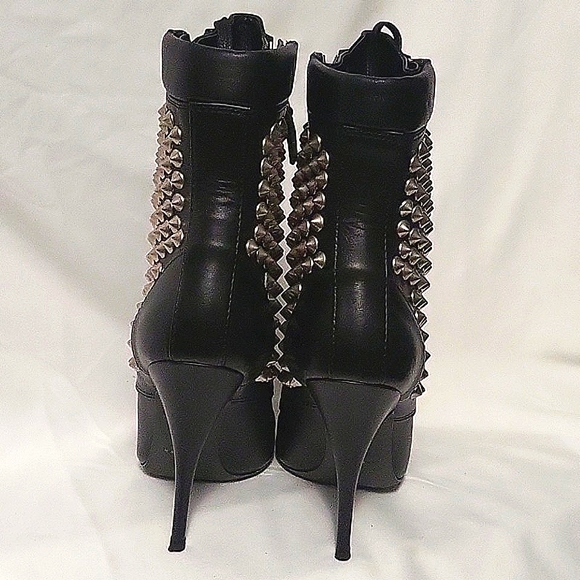 Giuseppe Zanotti x Balmain Studded Booties - Picture 4 of 7